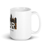 NICAR22 White glossy mug