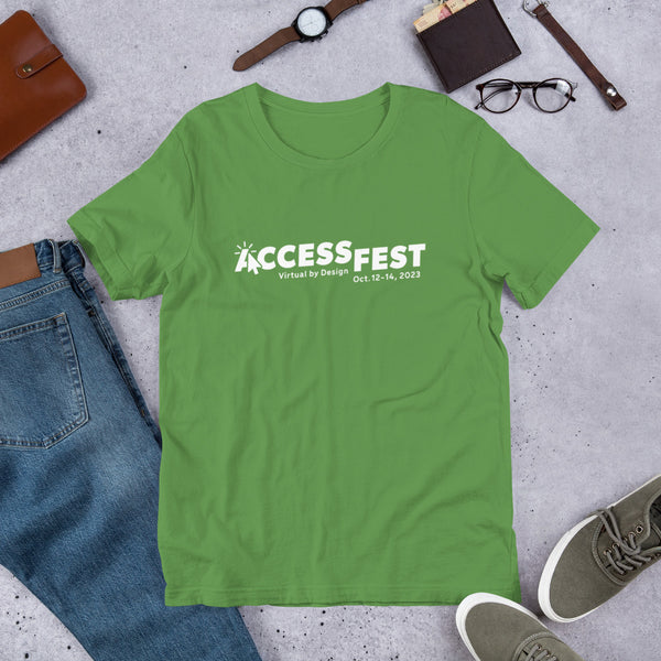 AccessFest23 Green Unisex T-shirt