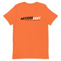 AccessFest24 (Logo Only) Orange T-Shirt