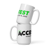 AccessFest23 White Glossy Mug