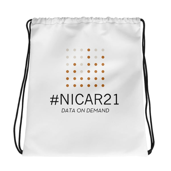 NICAR21 Drawstring bag