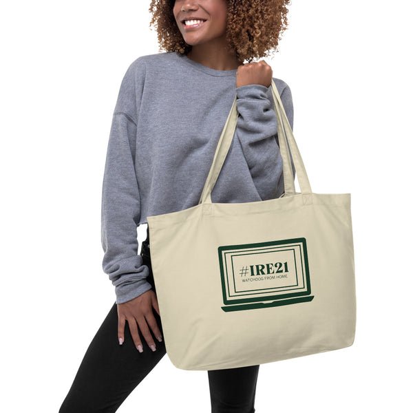 Large organic tote bag