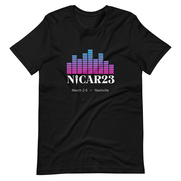 NICAR23 logo T-shirt