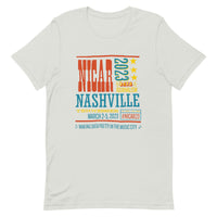 NICAR23 T-shirt design contest winner (12 color options)