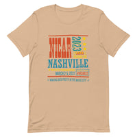 NICAR23 T-shirt design contest winner (12 color options)