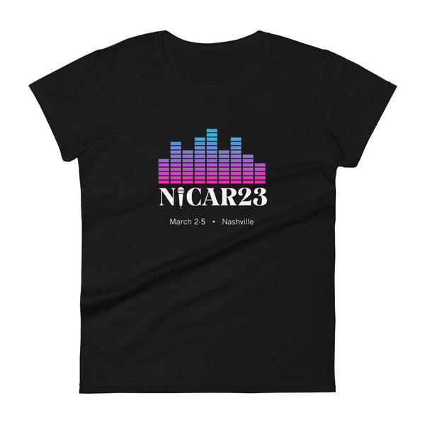 NICAR23 logo T-shirt (women's fit)